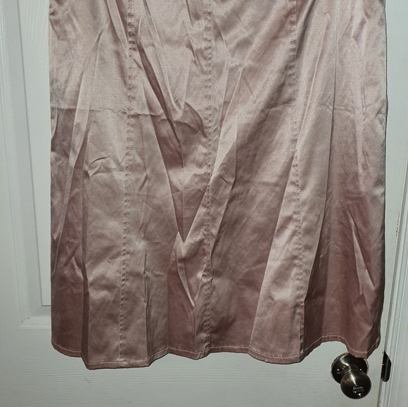 3/$15 Rachel Adams shiny pink skirt - Picture 2 of 4